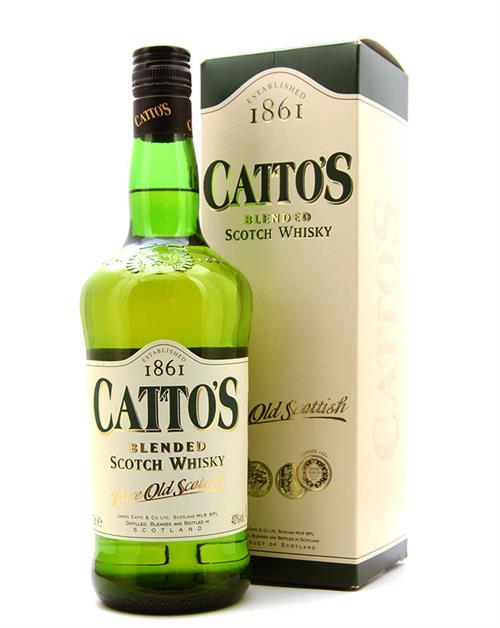 Catto Rare Old Scottish Blended Scotch Whisky 40% ABV