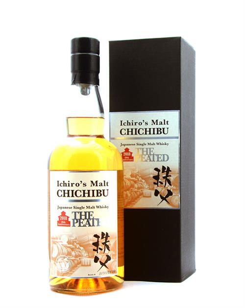 Chichibu The Peated 10th Anniversary 2018 Single Malt Japanese Whisky 55.5%.