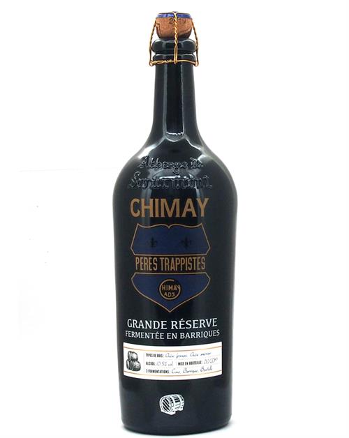 Chimay Peres Trappistes Grande Réserve Fermented in Barrels 2019 75 cl 10,5% 10,5%.