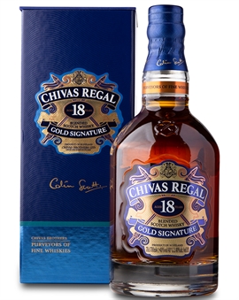 Chivas Regal 18 years old Gold Signature Blended Scotch Whisky 70 cl 40%