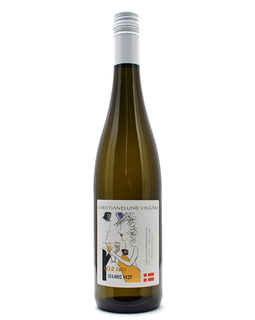 Christianelund Gold 2021 Solaris West Danish White Wine 75 cl 11.7%