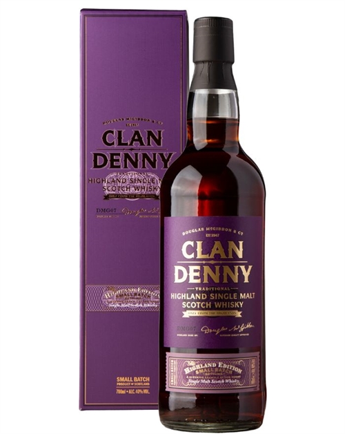 Clan Denny Highland Edition Small Batch Release Single Malt Scotch Whisky 70 cl 40%