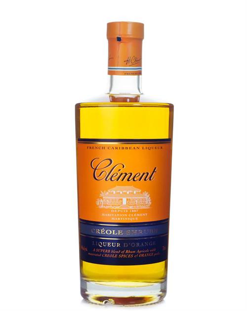 Clement Creole Shrubb D\'Orange Martinique Rum Liqueur 70 cl 40%