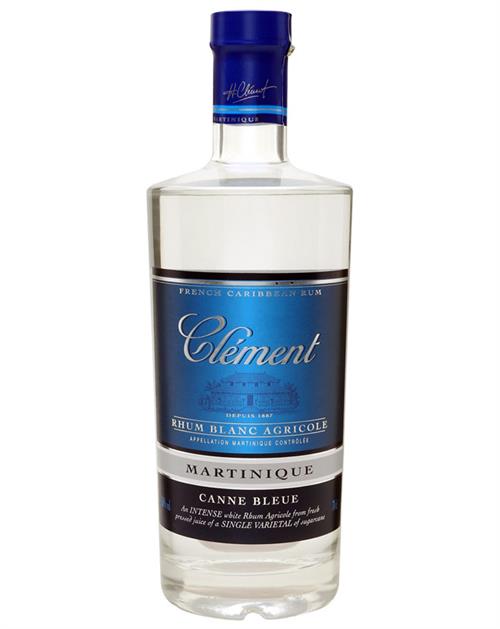 Clement Rhum Agricole Blanc Canne Bleue Martinique Rum 70 cl 50% 50