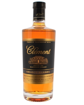 Clement Rhum Vieux Agricole Select Barrel Martinique Rum 70 cl 40%