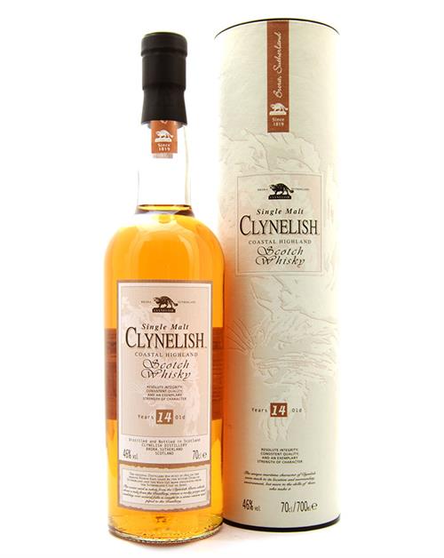 Clynelish 14 years Coastal Single Highland Malt Whisky 46%.