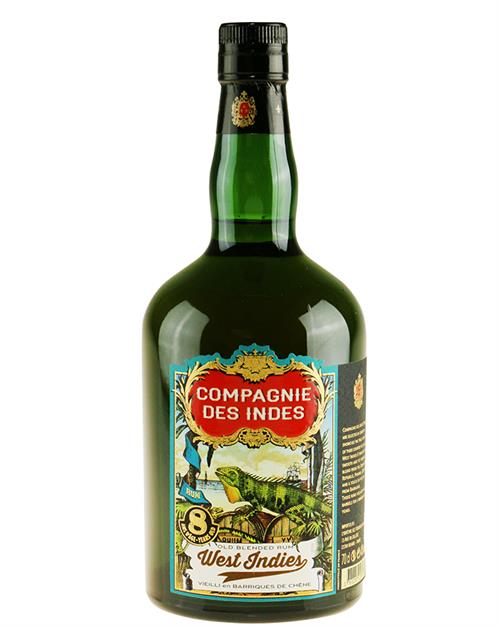Compagnie des Indes 8 years West Indies Blended Rum 70 cl 40%
