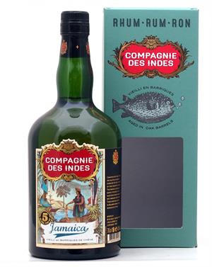 Compagnie des Indes Jamaica 5 years Rum 70 cl 43% 43