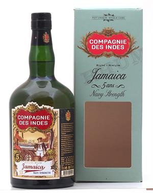 Compagnie des Indes Jamaica Navy Strength Rum 70 cl 57% 57