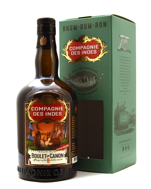 Compagnie des Indes Boulet de Canon No. 8 Spiced Panama Rum 70 cl 46% 46