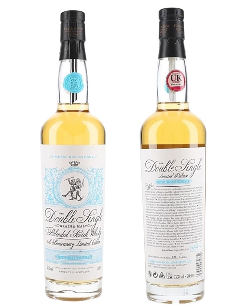 Compass Box The Double Single 10th Anniversary Limited Edition Blended Scotch Whisky 53.3%