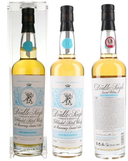Compass Box The Double Single 10th Anniversary Limited Edition Blended Scotch Whisky 53.3%