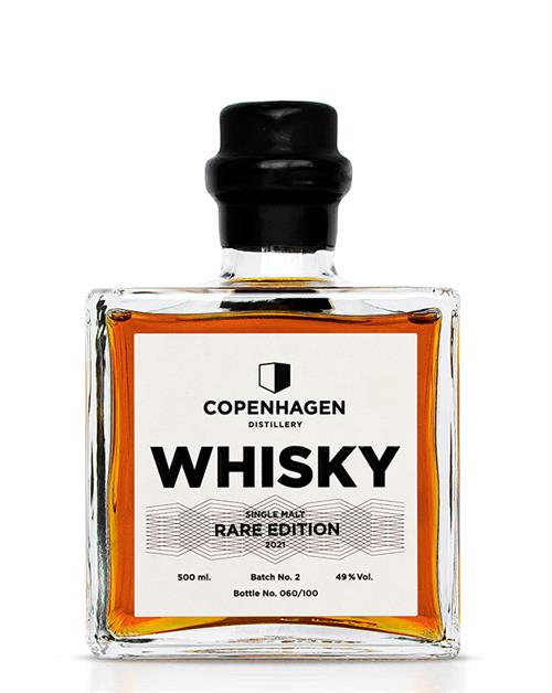 Copenhagen Distillery Batch No. 2 Rare Edition 2021 Danish Single Malt Whisky 50 cl 49%