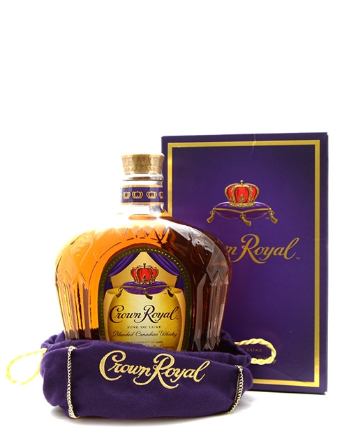 Crown Royal Fine De Luxe Blended Canadian Whisky 40% ABV