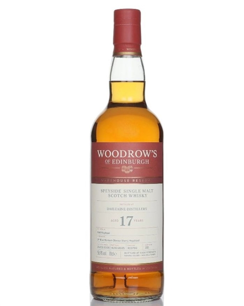 Dailuaine 17 years old Woodrows of Edinburgh Single Speyside Malt Scotch Whisky 70 cl 58.7%