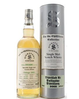 Dailuaine 2009/2022 The Un-Chillfiltered Collection Signatory 12 Year Old Single Speyside Malt Whisky 46%