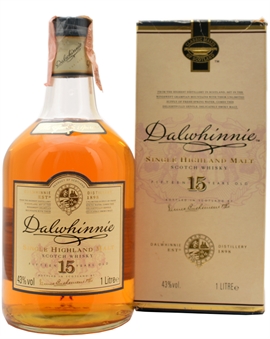Dalwhinnie 15 Year Old Single Highland Malt Whisky 1 Liter 43%