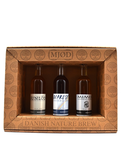 Danish Nature Brew Miniature Giftbox Danish Mead 3x10 cl 14%