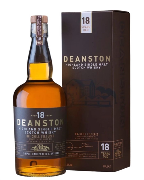 Deanston 18 year old Batch 3 Old Version Single Highland Malt Whisky 46,3%