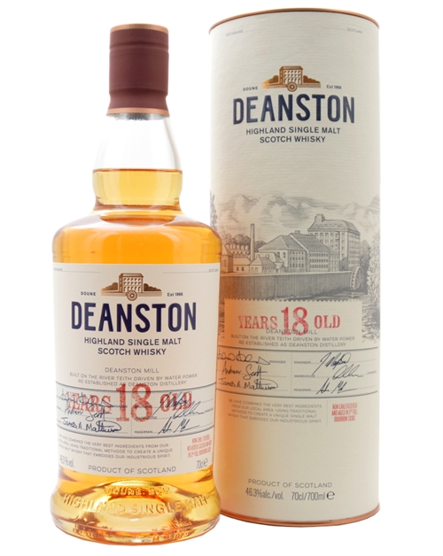 Deanston 18 year old Single Highland Malt Whisky 46,3%