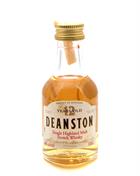 Deanston Miniature Old Version 12 years Single Highland Malt Scotch Whisky 5 cl 40%