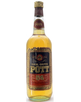 Der Gute Pott Echter Westindien 1960ies Vintage Bottle Rum 70 cl 54%