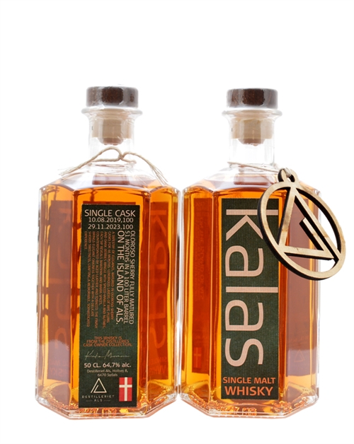 Destilleriet Als Kalas Single Cask Oloroso Sherry Matured Danish Single Malt Whisky 50 cl 64,7%