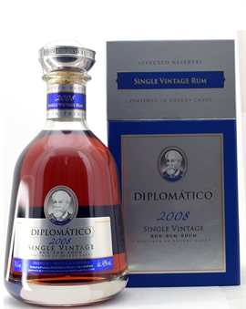 Diplomatico Single Vintage 2008 Sherry Cask Finish Venezuela Rum 70 cl 43%