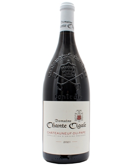 Domaine Chante Cigale Chateauneuf du pape 2021 French Red Wine 1,5L 15%