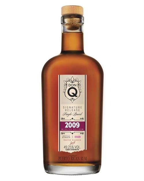 Don Q Single Barrel 2009 Signature Release Puerto Rico Rum 70 cl 49.25%