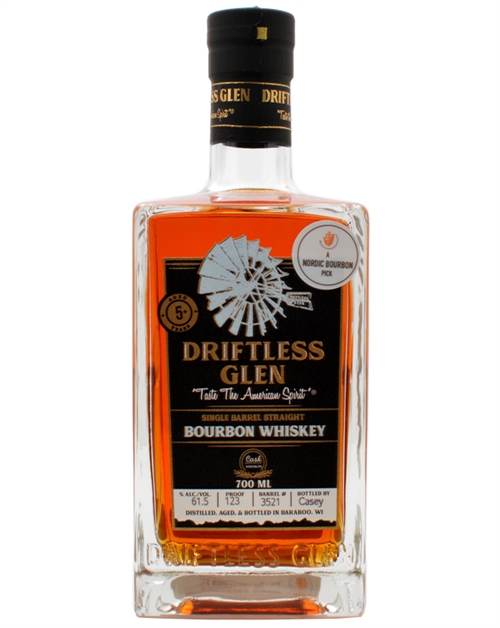 Driftless Glen Single Barrel Cask Strength Straight Bourbon Whiskey 61,5%