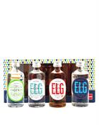 ELG Miniature 4x5 cl Premium Danish Gin 46,3-57,2%
