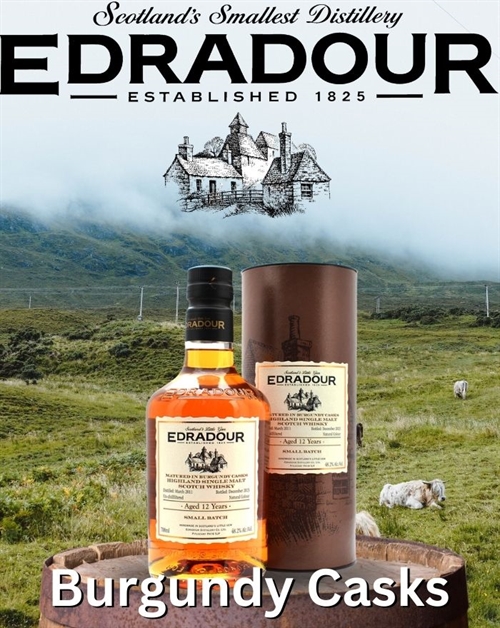 Edradour Burgundy Cask 12 Years Old - Blogpost by Jan Laursen