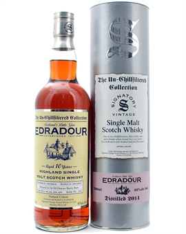 Edradour 2014/2024 Signatory The Un-Chillfiltered Collection 10 year old Single Highland Malt 46%