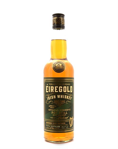 Eiregold Special Reserve Single Pot Still Irish Whiskey 40% ABV