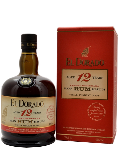 El Dorado 12 years Guyana Rum 