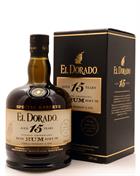 El Dorado 15 years old Guyana Rum 70 cl 43%