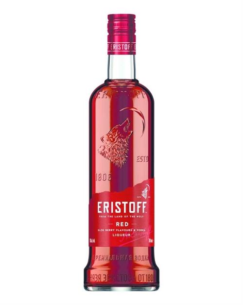 Eristoff RED Likør with Slåenbær and Vodka 70 centiliters and 18 percent alcohol