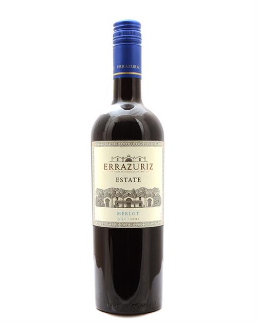 Errazuriz 2018 Estate Merlot Chile Red wine 75 cl 13,5% 13,5%.