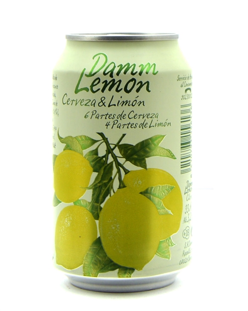Estrella Damm Lemon Fruit Beer 33 cl 3,2% 3,2%.