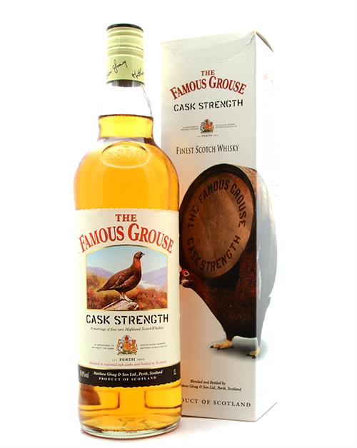 Famous Grouse Cask Strength Blended Scotch Whisky 100 cl 59,8% Cask Strength Blended Scotch Whisky 100 cl