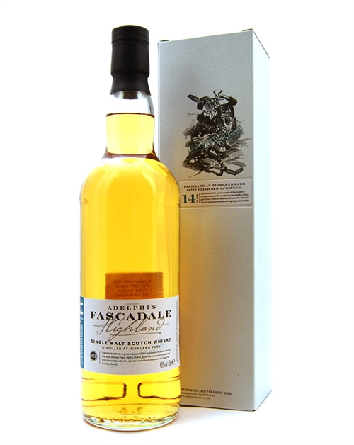 Fascadale 14 years Highland Park Adelphi  Batch 10 Single Highland Malt Scotch Whisky 70 cl 46%