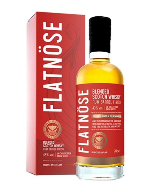 Flatnose Blended Scotch Whisky Rum Finish