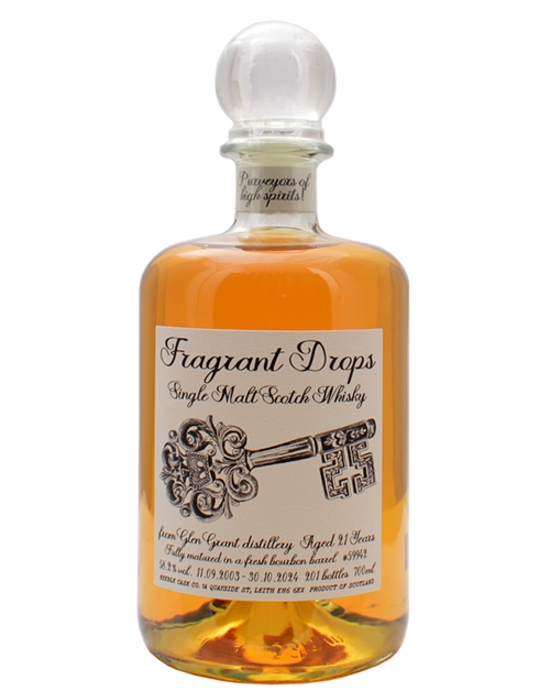 Glen Grant 21 Years Old Fragrant Drops Single Malt Scotch Whisky 70 cl 58,2%