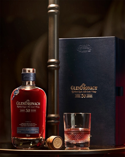 Investment tips from Whisky.dk - GlenDronach 50 years of whisky