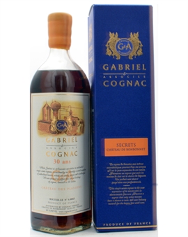 Gabriel & Associes 30 Years Chateau des Plassons Pierre Ferrand French Cognac 70 cl 41.5%