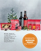 Gift box Classic Christmas with wine and craft beer