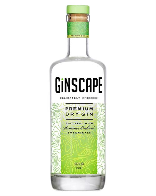 Ginscape Summer Orchard Gin Premium Dry London Gin from England