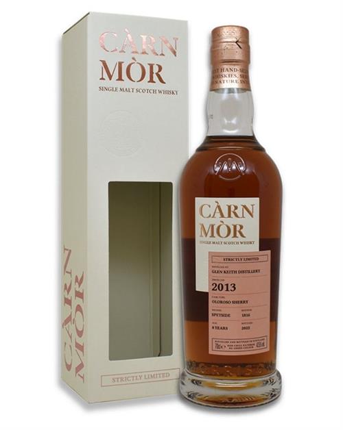 Glen Keith 2013/2022 Carn Mor 8 years old Single Speyside Malt Whisky 70 cl 47.5%