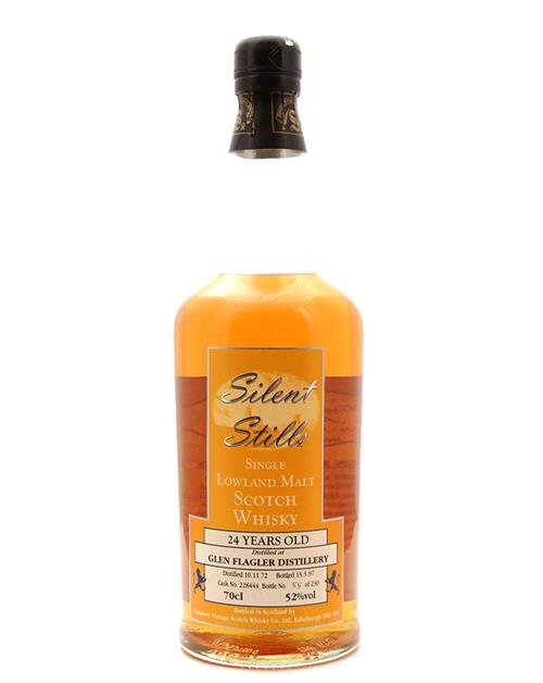 Glen Flagler 1972/1997 Silent Stills Signatory 24 years Single Lowland Malt Scotch Whisky 52